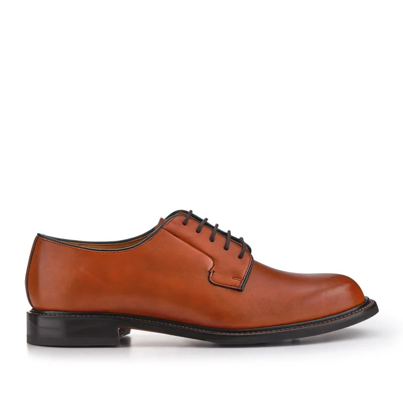 Barnes Goodyear Welt Leather Lace-Up Shoes - BARNES / 327 073