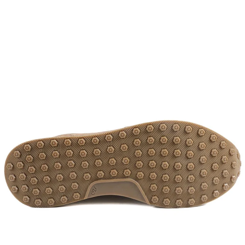Taccino Leather Slip On Trainers - TACCINO / 329 061 - Taupe Suede
