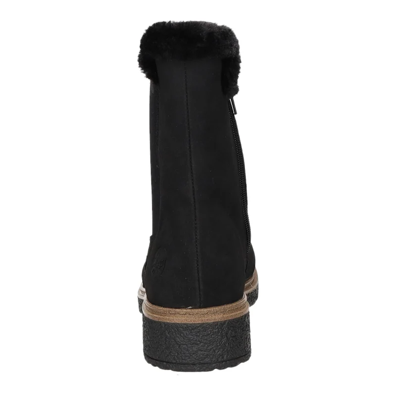 Rieker Schlupf-/Reißverschlußstiefelette Warmfutter bis 35mm Absatz (casual)