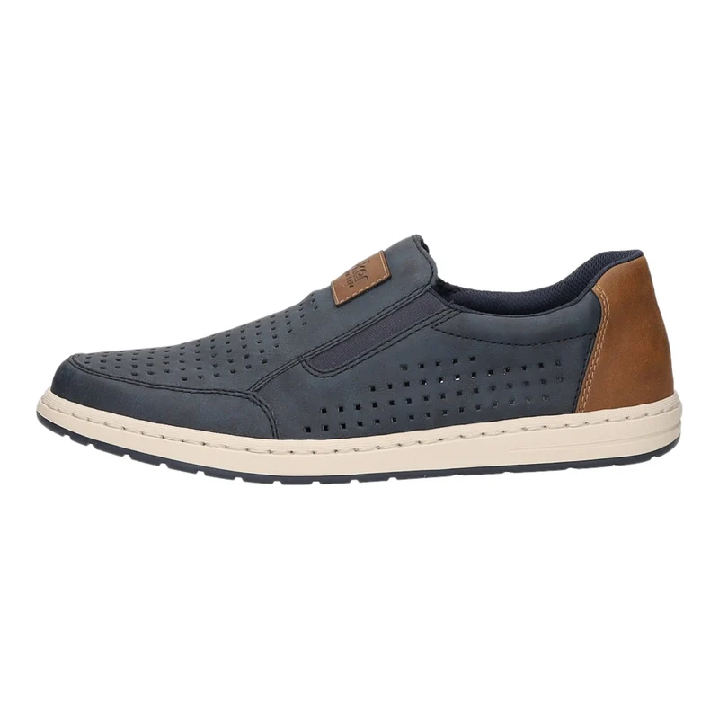 Rieker Slipper/Kletthalbschuh luftdurchlässig (durchbrochenes/geflochtenes Obermaterial)