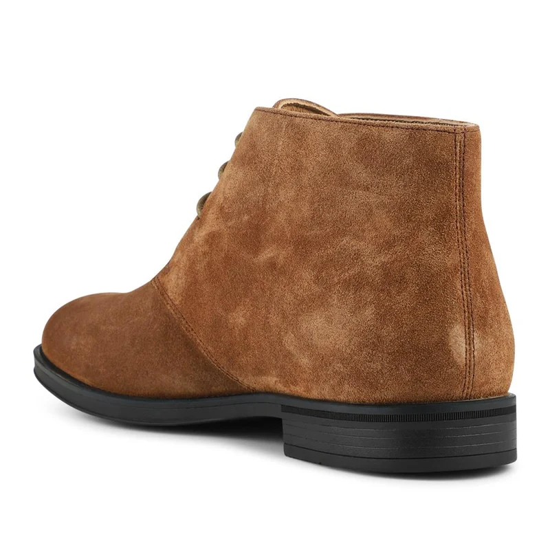 Gordon Lace Up Leather Boots - GORDON / 325 896 - Tan Suede