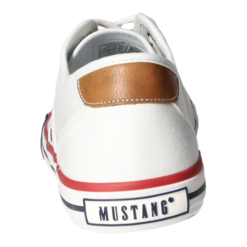 MUSTANG Leinen Schnürhalbschuh
