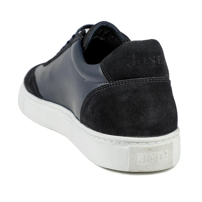 Southall Leather Lace Up Trainers - SOUTHALL / 329 062 - Navy Suede