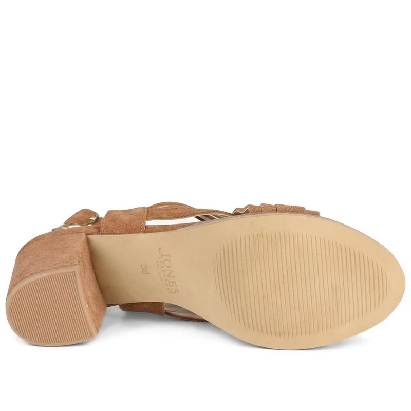Hosanna Heeled Sandals - HOSANNA / 329 091 - Tan Suede
