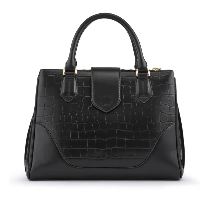 Wisteria Luxury Leather Handbag - WISTERIA / 328 161