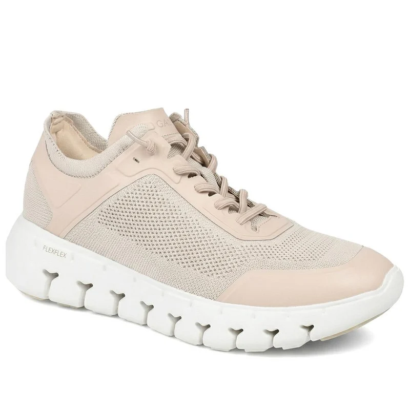 Gabor Ilea Cushioning Lace Up Trainers - GAB43516 / 328 857 - Beige