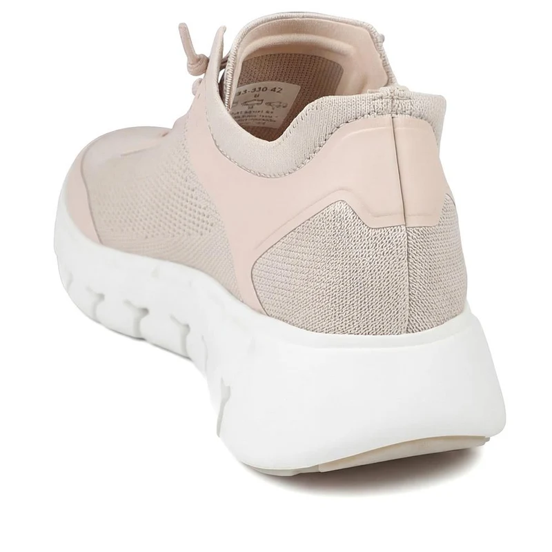 Gabor Ilea Cushioning Lace Up Trainers - GAB43516 / 328 857 - Beige