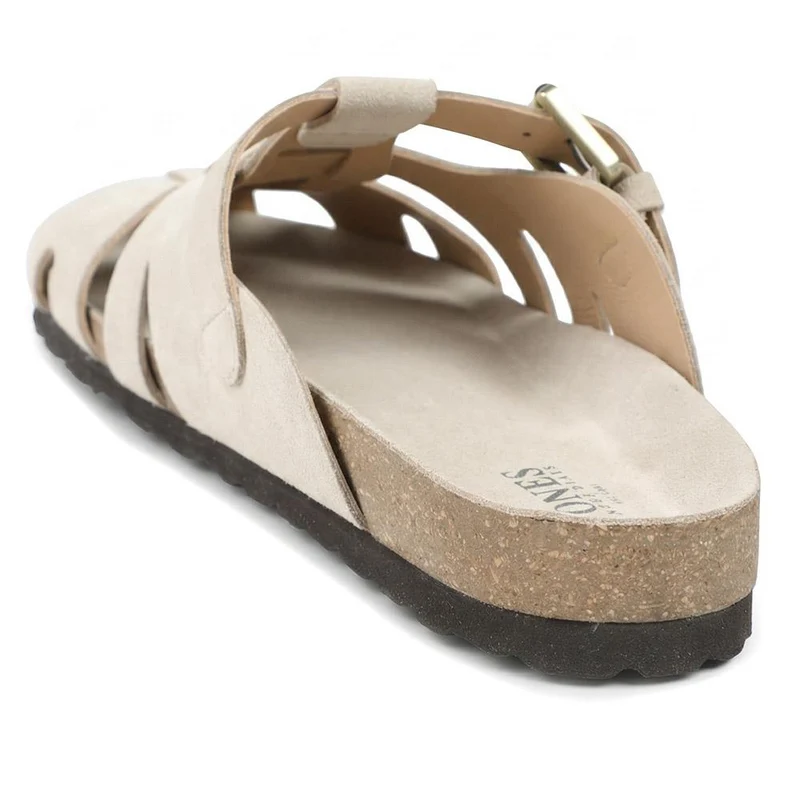 Harper Rose Leather Clog Mules - HARPER-ROSE / 329 098 - Sand Suede