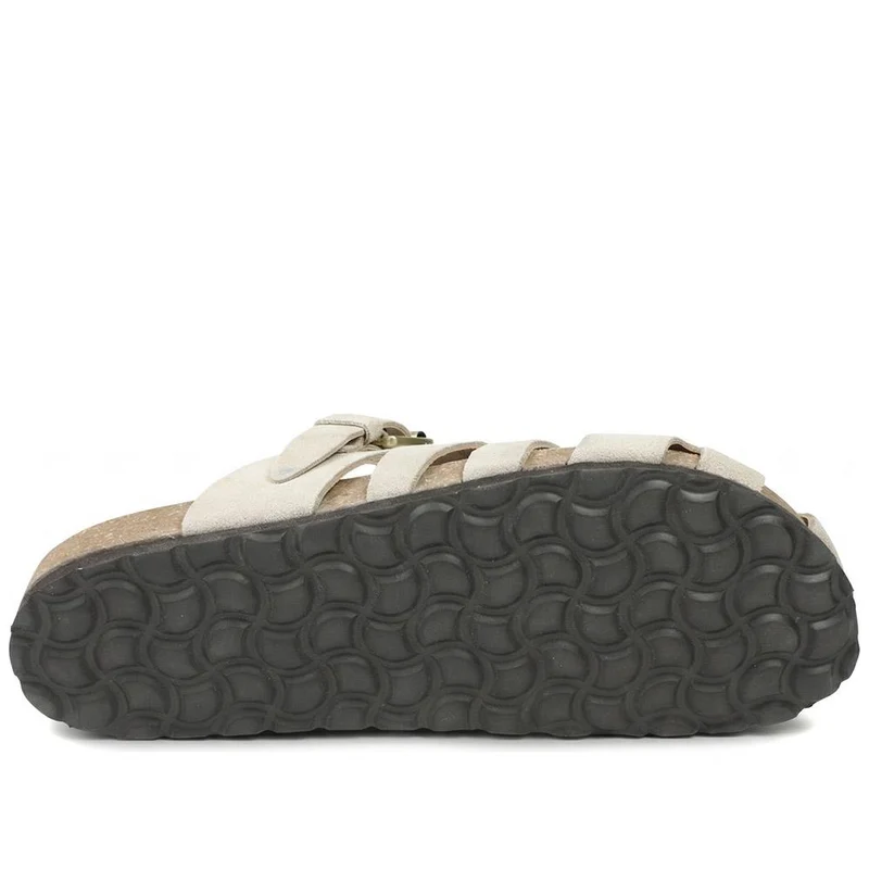 Harper Rose Leather Clog Mules - HARPER-ROSE / 329 098 - Sand Suede