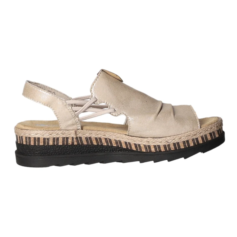 Rieker Keil Sandalette ab 30mm Sohlenhöhe