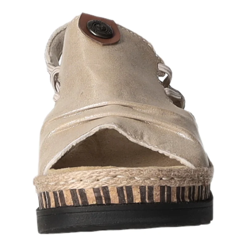 Rieker Keil Sandalette ab 30mm Sohlenhöhe