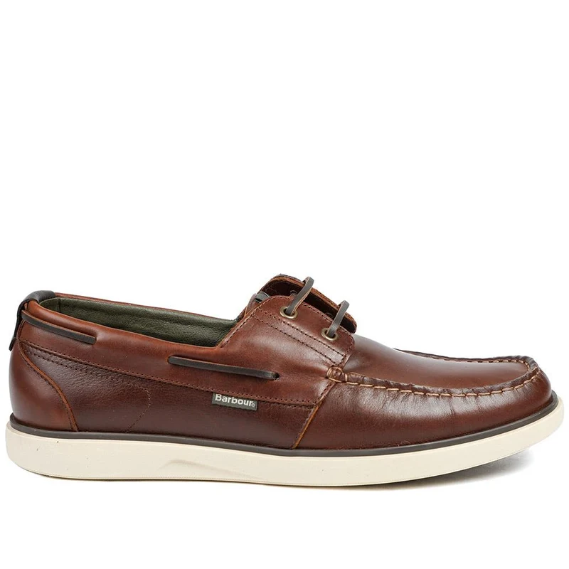 Leather Moccasin Slip On Shoes - BARBR43503 / 328 745 - Dark Brown