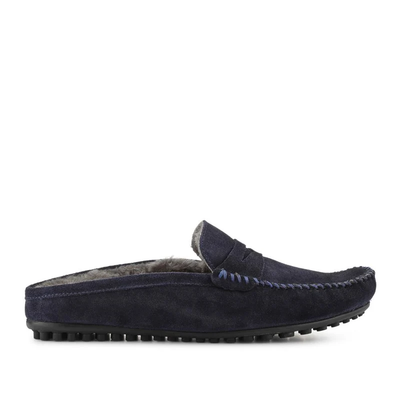 Zap Leather Mule Slippers - ZAP / 328 013