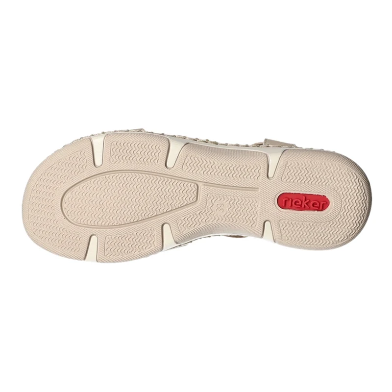 Rieker Sportliche Sandalette bis 30mm Sohlenhöhe