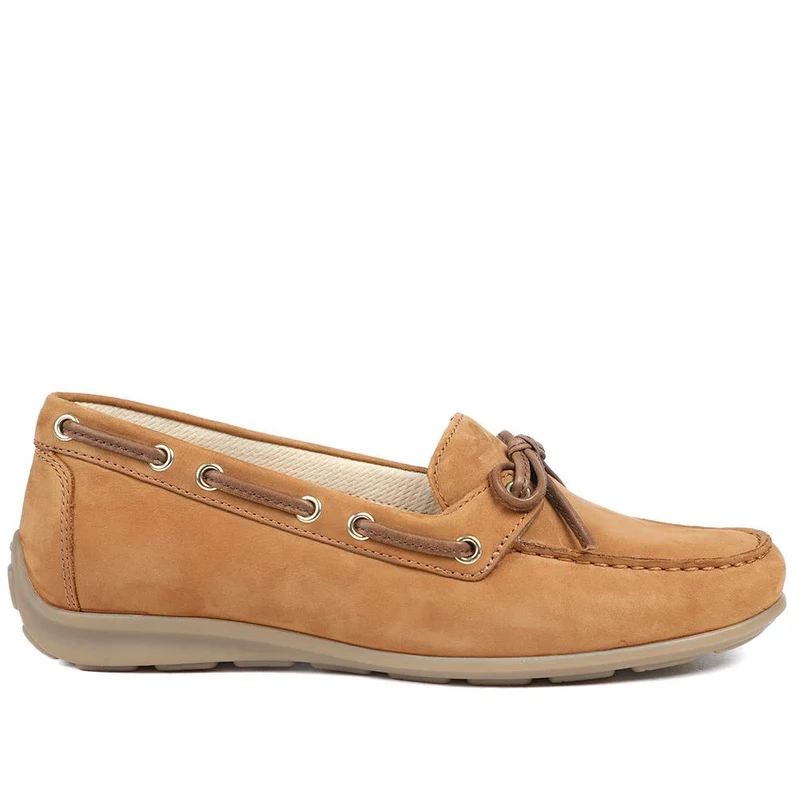 Evie Gabor Wide Fit Leather Moccasins - GAB43503 / 328 868