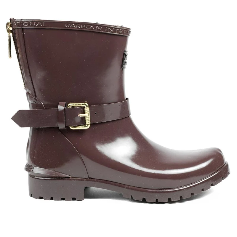 Mugello Ankle Wellington Boots - BARBR28509 / 313 956 - Black Cherry