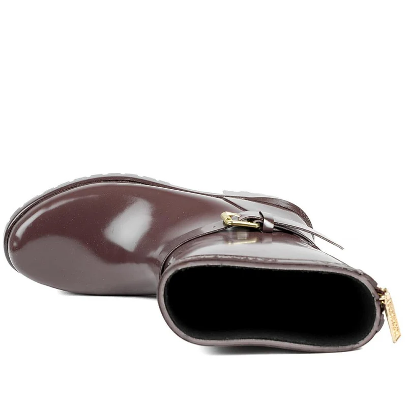 Mugello Ankle Wellington Boots - BARBR28509 / 313 956 - Black Cherry