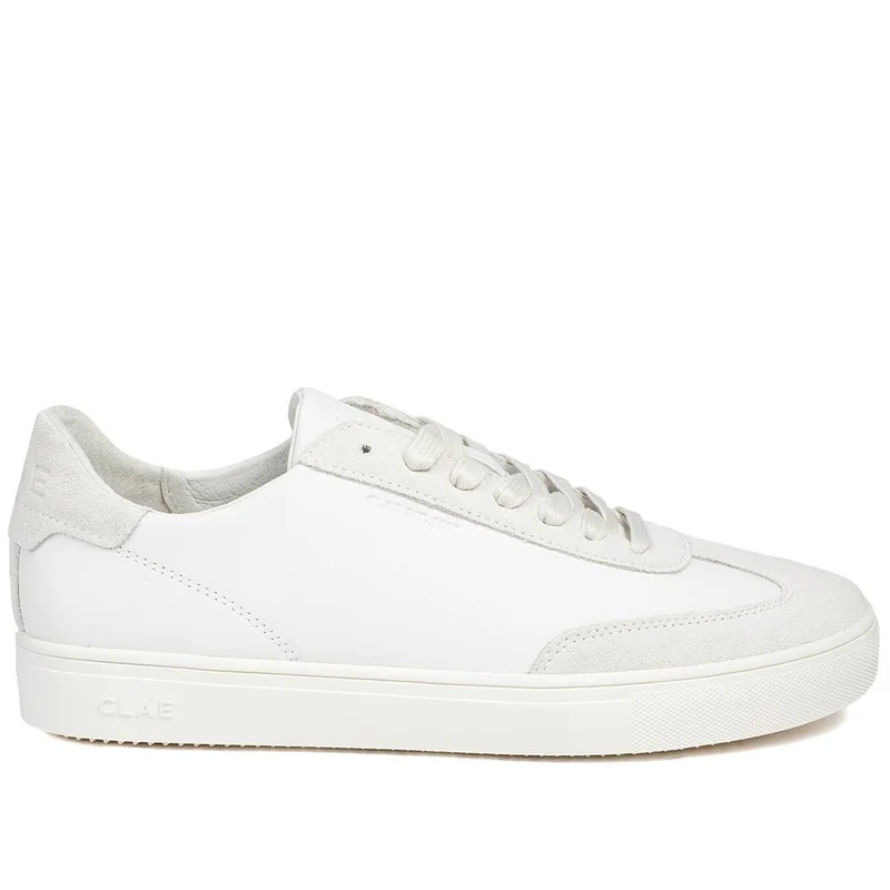 Clae Deane Leather Lace Up Trainers - CLAGB43503 / 329 184