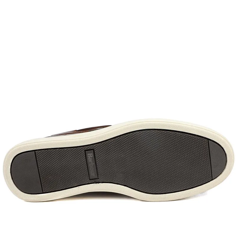 Leather Moccasin Slip On Shoes - BARBR43503 / 328 745 - Dark Brown
