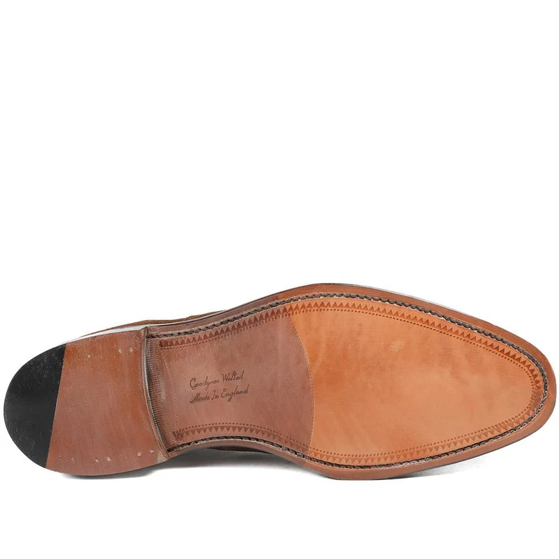 Aldwych1 Goodyear Welted Leather Lace-Ups - ALDWYCH1 / 325 001 - Brown Suede