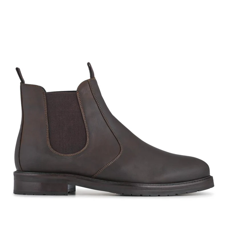 Emile Wide Fit Leather Slip-On Boots - EMILE / 327 902