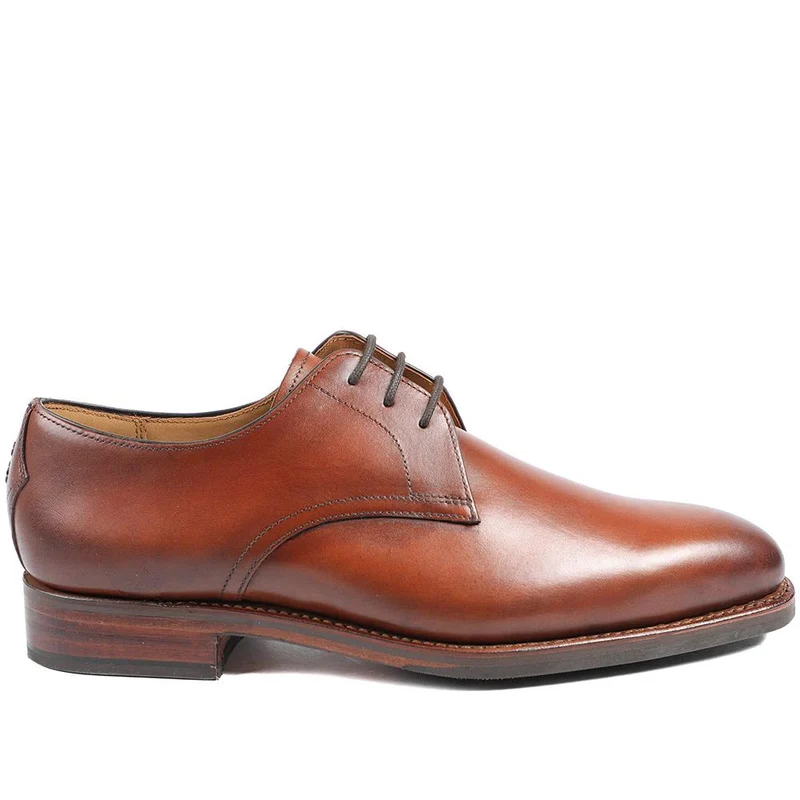 Oliver Sweeney Melford Leather Derby Shoes - OLIVR43503 / 329 195 - Cognac