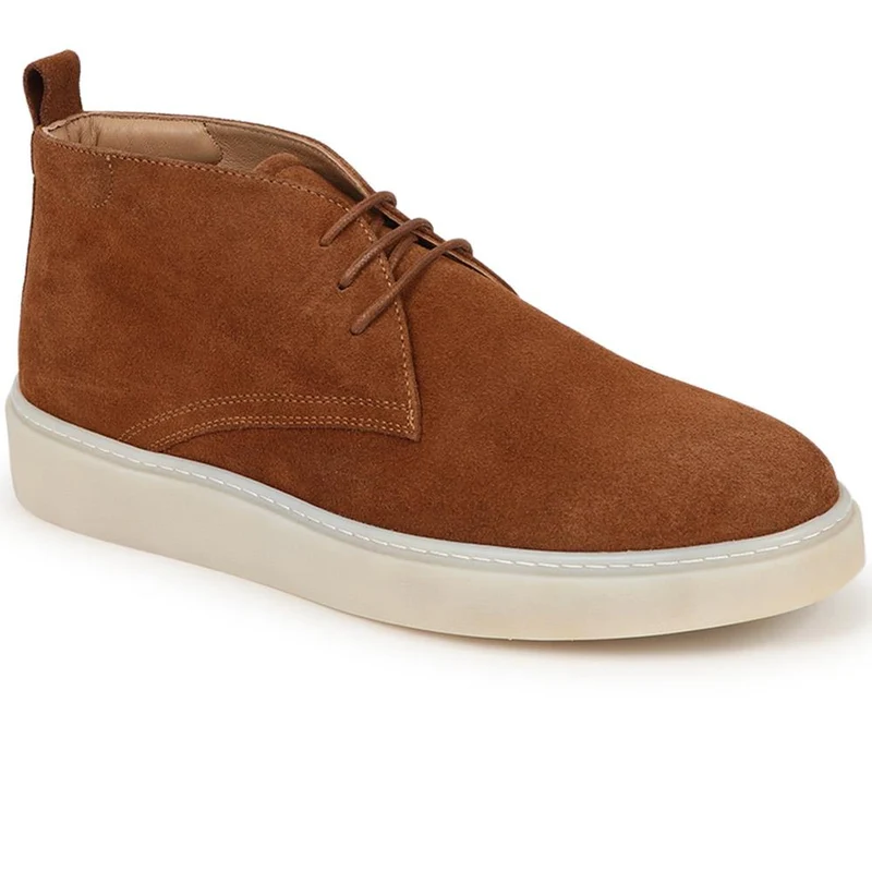 Dixon Leather Chukka Boots - DIXON / 326 499 - Tan Suede