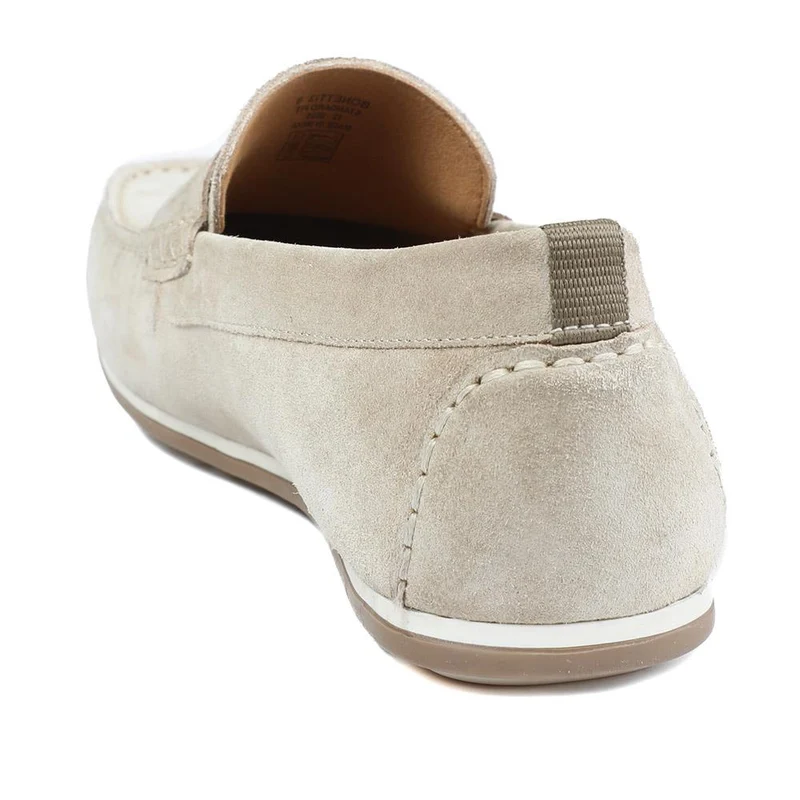 Bonetti3 All-Leather Loafers - BONETTI3 / 328 713 - Sand Suede