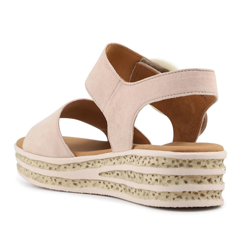 Andre Gabor Wedge Sandals - GAB37522 / 323 653 - Beige