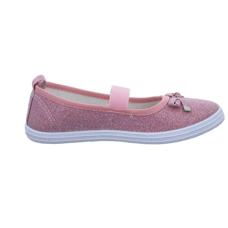 girlZ onlY Leinen Slipper/Kletthalbschuh