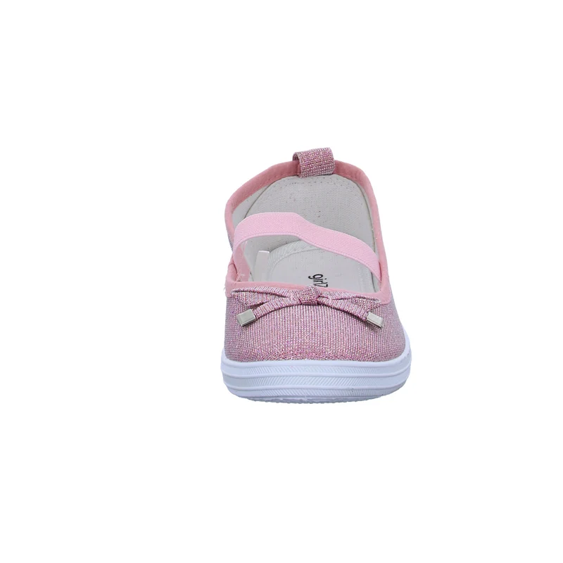 girlZ onlY Leinen Slipper/Kletthalbschuh