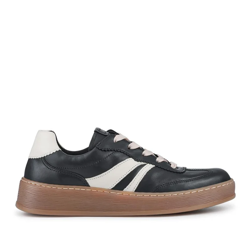 Gabor Leather Lace-Up Trainers - GAB42510 / 328 029