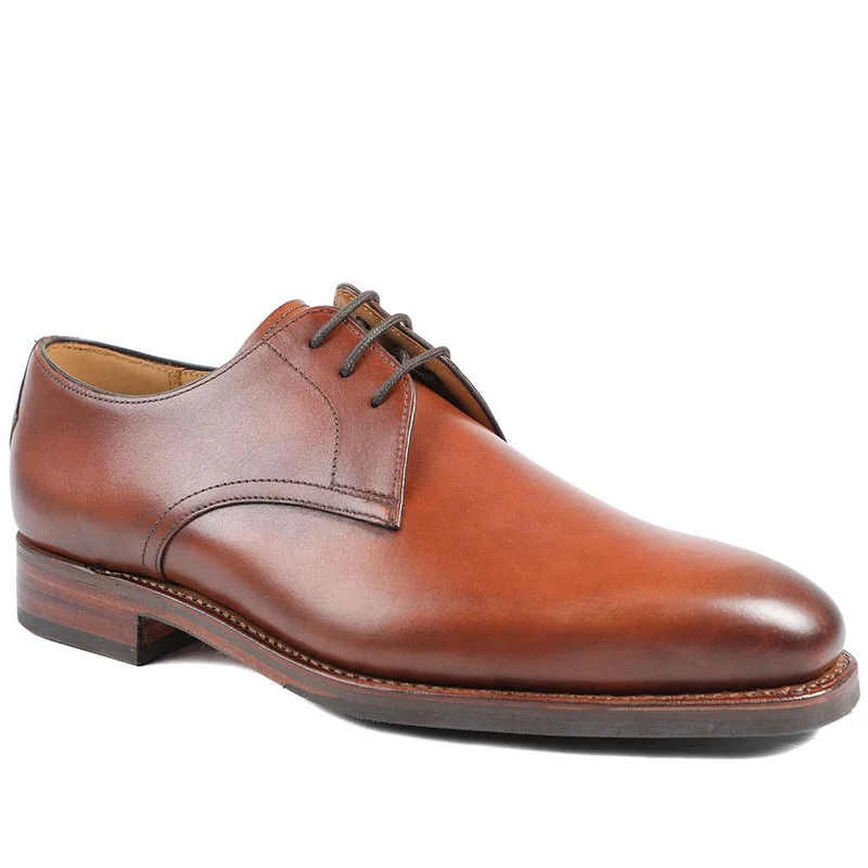 Oliver Sweeney Melford Leather Derby Shoes - OLIVR43503 / 329 195 - Cognac