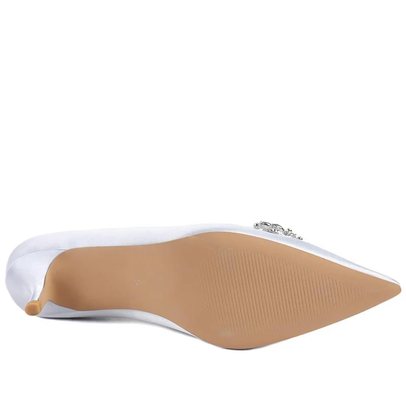 Ysobel Jewelled Occasion Court Shoes - YSOBEL / 329 099 - Pale Blue