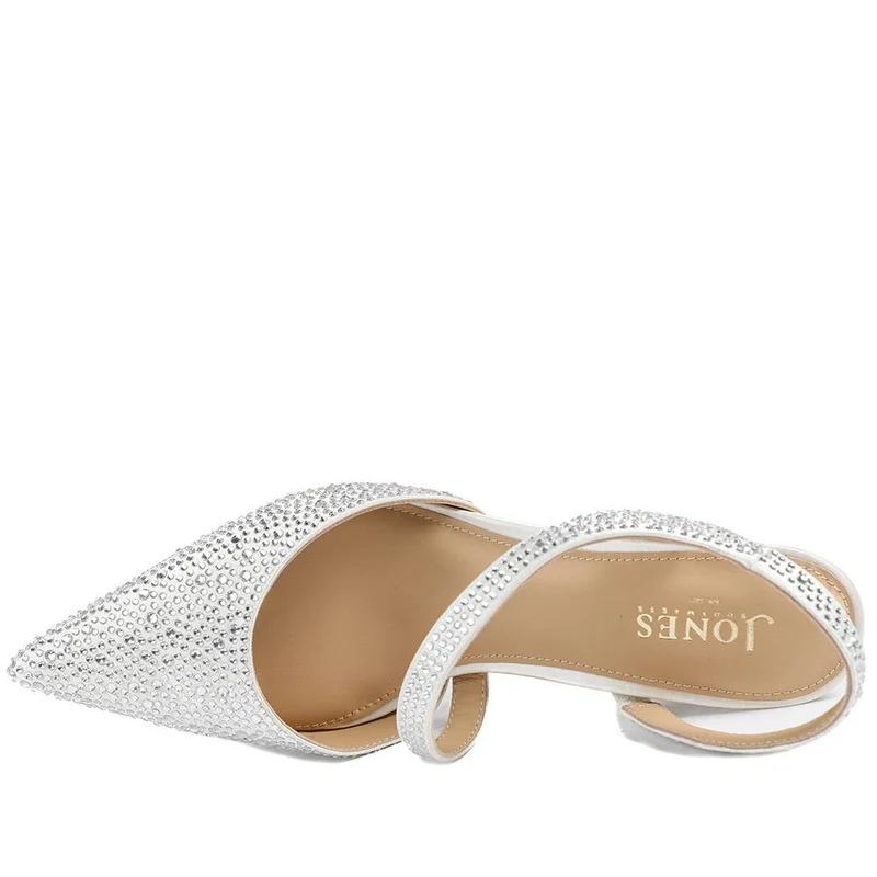 Zula Embellished Occasion Court Shoes - ZULA / 329 096 - Ivory
