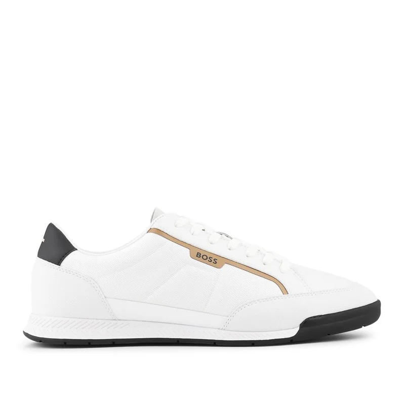 Hugo Boss Mixed-Material Lace Up Trainers - HUGO42502 / 327 808