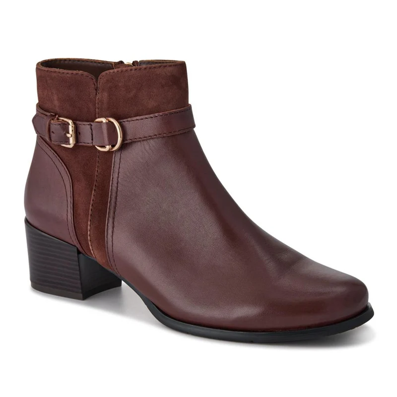 Sarina Heeled Ankle Boots - SARINA / 324 527 - Brown