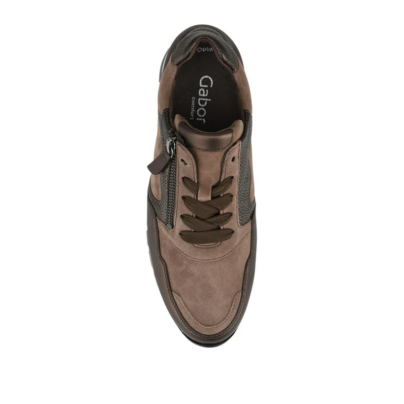 Willett Gabor Leather Trainers - GAB36546 / 322 982 - Taupe