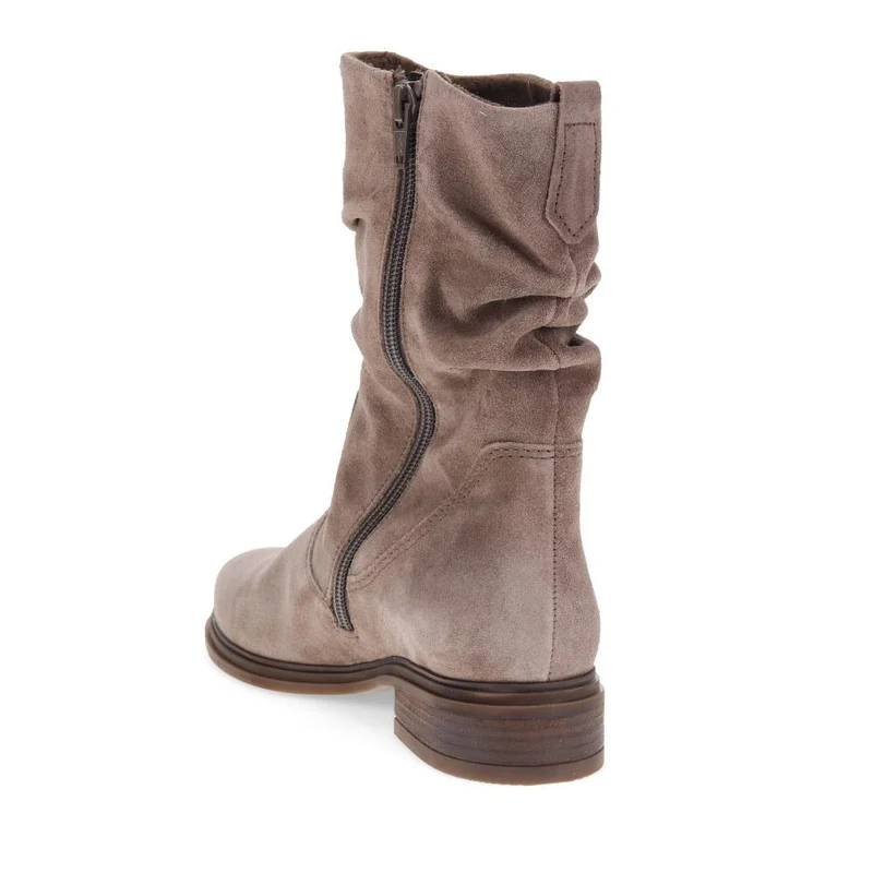 Hodie Leather Slouch Ankle Boots - GAB40507 / 325 881 - Grey Suede