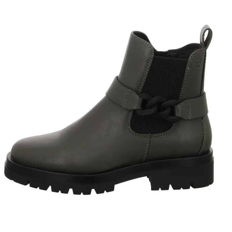 s.Oliver Schlupf-/Reißverschlußstiefelette Kaltfutter bis 35mm Absatz (casual)