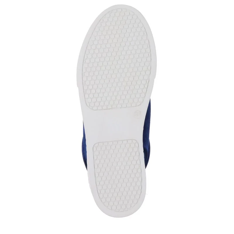 Azura Casual Velvet Trainers - AZURA / 326 576 - Navy