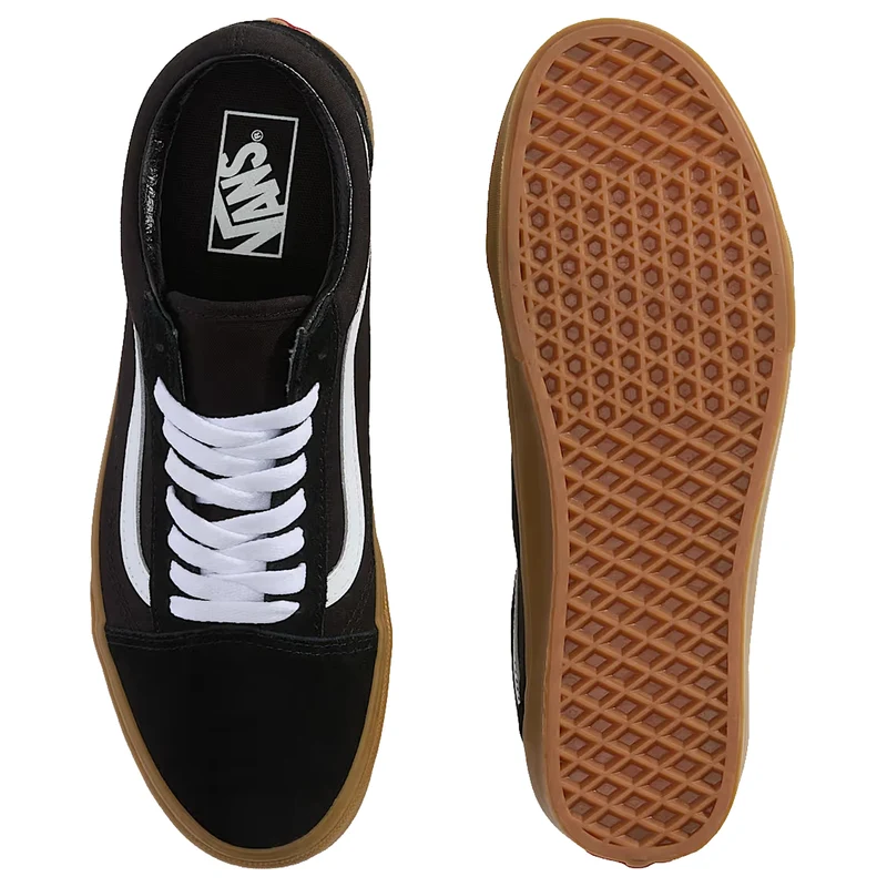 Vans Old Skool - Zapatilla Hombre (black/gum, 43)