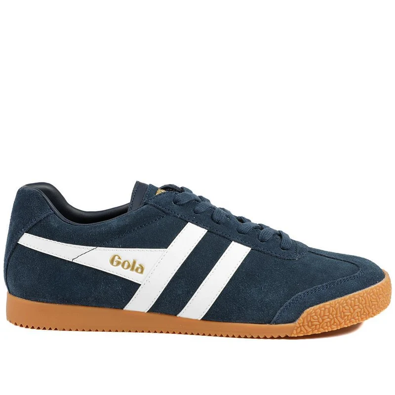 Gola Classics Men's Harrier Suede Trainers - JAC43509 / 328 801 - Navy-White