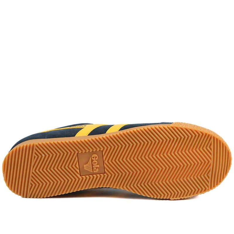 Gola Classics Men's Harrier Suede Trainers - JAC43509 / 328 801 - Navy-Yellow