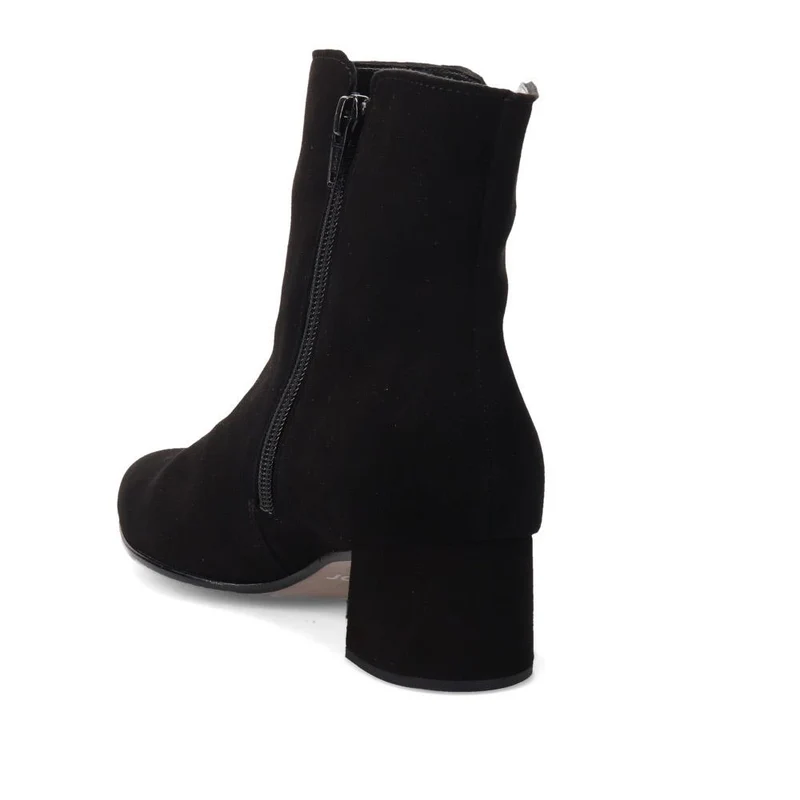 Abbey Smart Leather Ankle Boots - GAB41532 / 327 112 - Black Suede