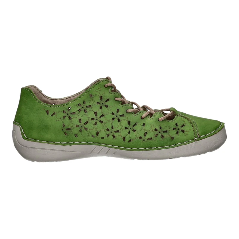 Rieker Schnürhalbschuh luftdurchlässig (durchbrochenes/geflochtenes Obermaterial)