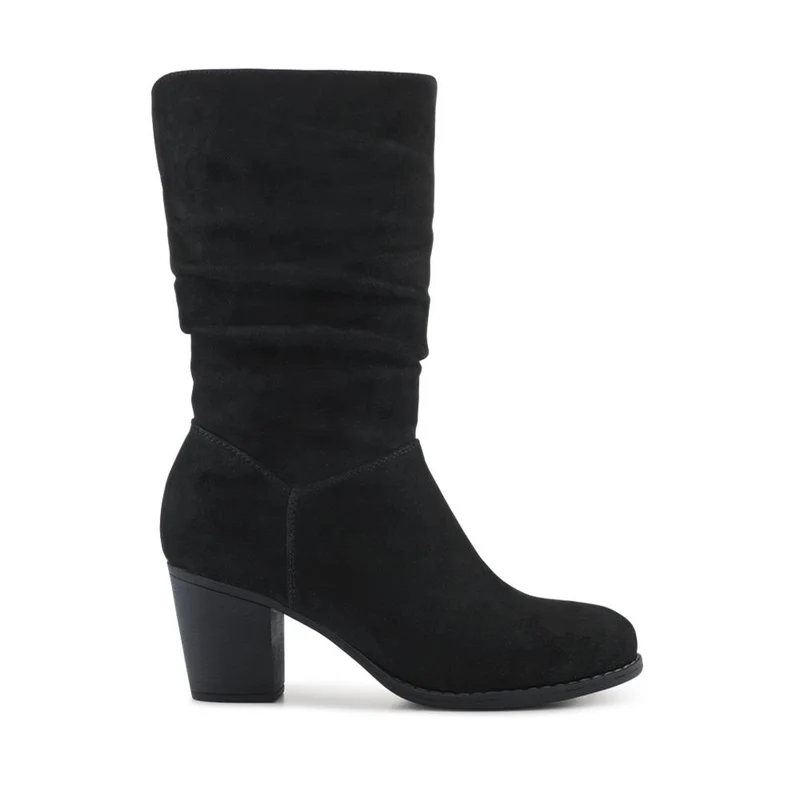 Block Heel Long Boots - SANYI42025 / 328 483