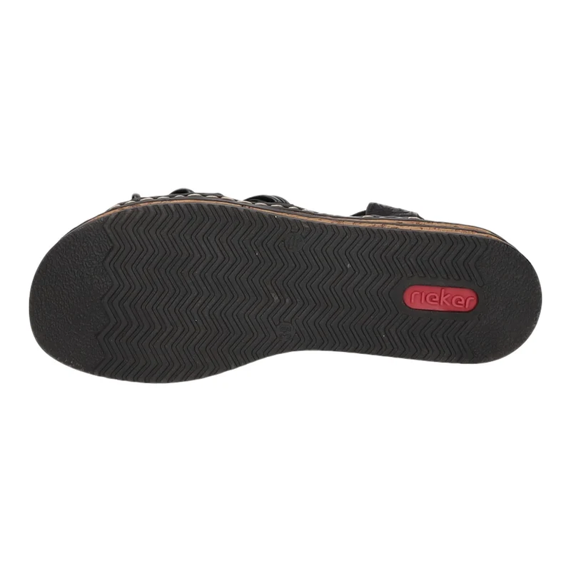 Rieker Keil Sandalette ab 30mm Sohlenhöhe