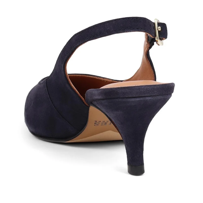 Zaria Slingback Heels - ZARIA / 325 142 - Navy
