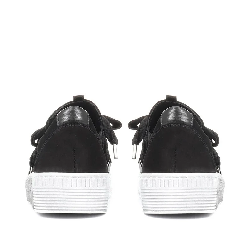 Waltz Gabor Lace-Up Trainers - GAB33506 / 319 497 - Black